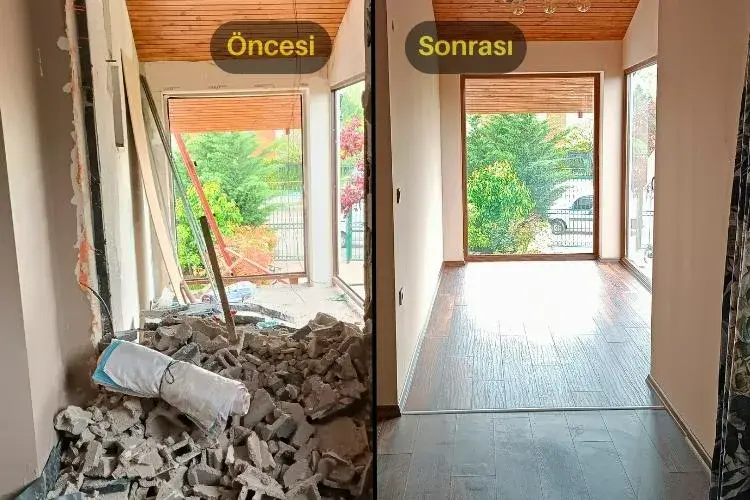 Gölbaşı komple Villa dekorasyonu
